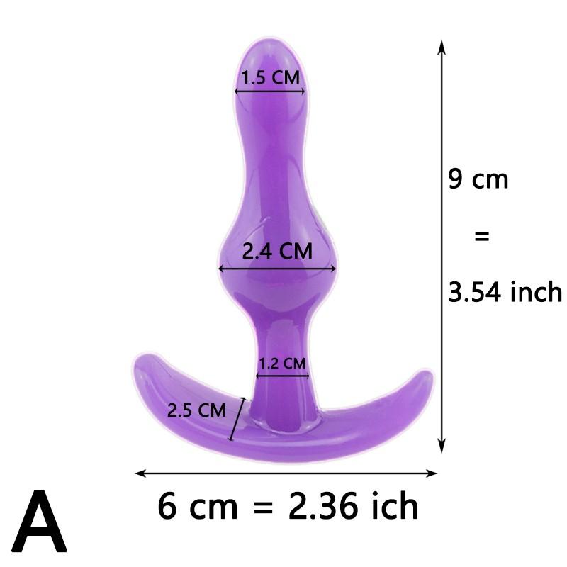 Soft Silicone Anal Plugs Prostate Massager Butt Plug Beads G-spot Erotic Sex Toys Anus Trainner Mini Dildo Erotic Gay