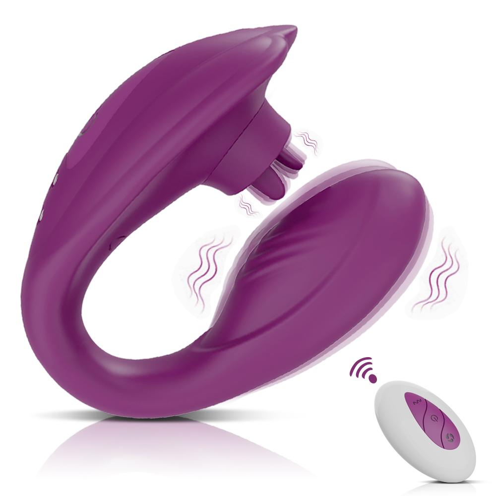 Sexspielzeug Vibrator Frauen Paar Klitoris Vagina Stimulator Doppelte Penetration Vagina Vibrator Dildo Vibration Erwachsenenprodukte