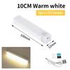 LED Motion Sensor Light Wireless Rechargeable Strip Night Light Magnetic Mount Smart Closet Cabinet Lighting
