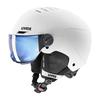 Uvex Kidzbonbon Junior Ski Helmet Rocket Junior Visor White Black Matte Blue