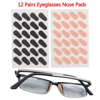 12Pairs Eye Adhesive Soft Comfort Foam Nose Pads Anti-Slip Eyeglass Nose Pads