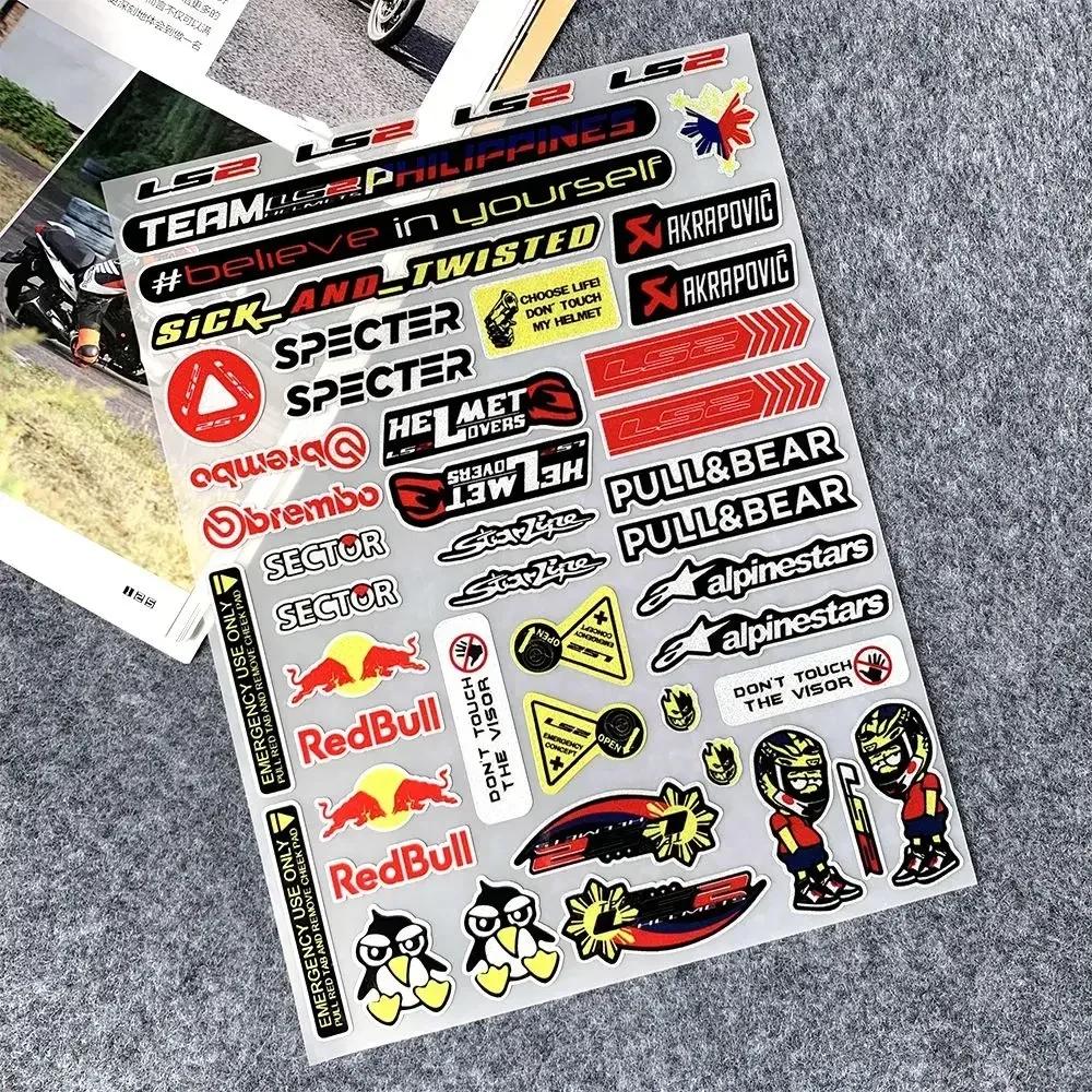 

Наклейка на боковую полосу мотоцикла Автомобильная виниловая наклейка Все наклейки для мотоцикла Светоотражающие наклейки Украшение автомобиля для AVG Rossi