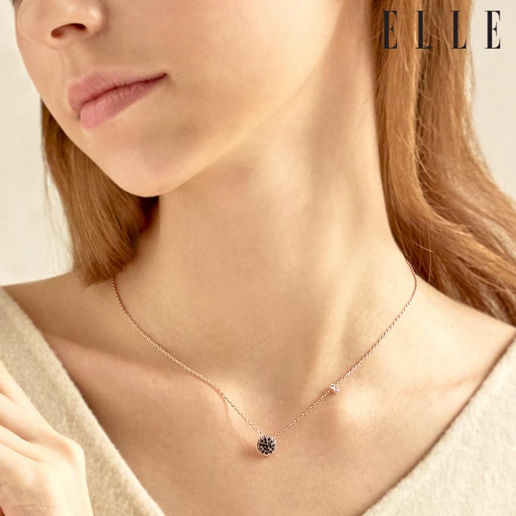 Bling Cubic Point Necklace ELBRNN171