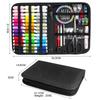 JUNING Sewing Portable Sewing Kit with Tools for and for Home Elementary School and Includes Black Storage Bag Colors XL Kit, Embroidery, Crafts,