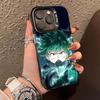 MHA Izuku Deku Mobile Phone Case for iPhone 17 16 15 14 13 12 11 X XR XS 8 7 Air Pro Max Plus Translucent Colorful Cover Pretty