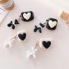 Solid Color Big Love Simple Bluetooth Headset Protective Case Airpods 1 Generation/2 Generation/3 Generation/Airpods Pro