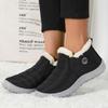 Breathable Men Winter Boots Fashion Ankle Shoes Men Sneakers Waterproof Winter Unisex Slip On Sneakers Soft Mens Casual Shoes