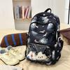 New high-value backpack female cute transparent dachshund dog backpack large-capacity casual schoolbag female