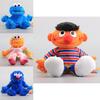 Street Hand Puppet Plush Toys Elmo Cookie Monster Ernie Soft And Cuddly Stuffed Dolls**