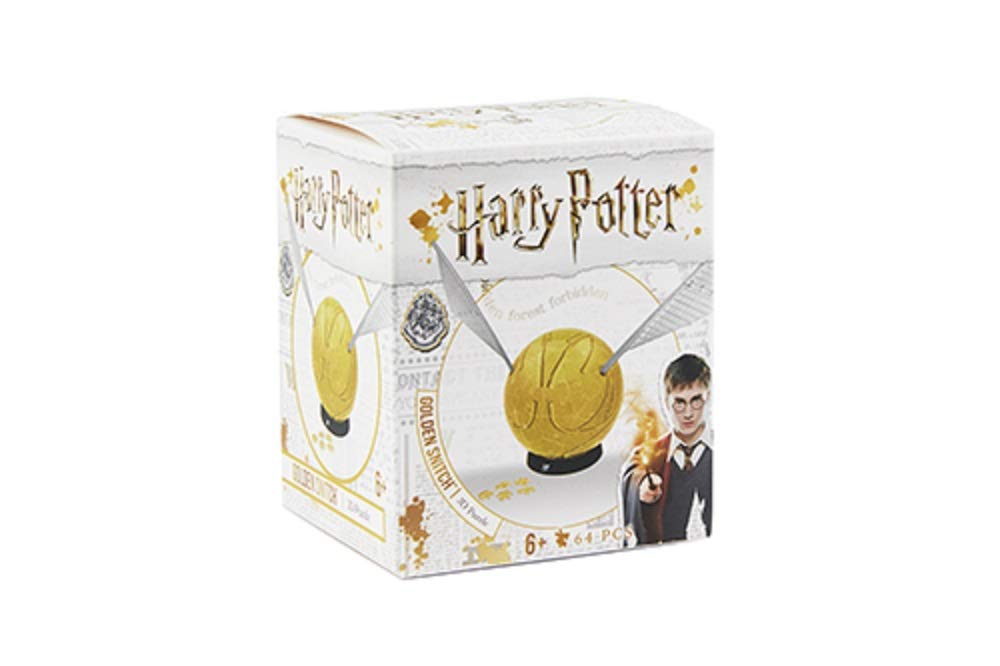 Harry Potter 3D Puzzle Golden Snitch 64 Pieces Authentic