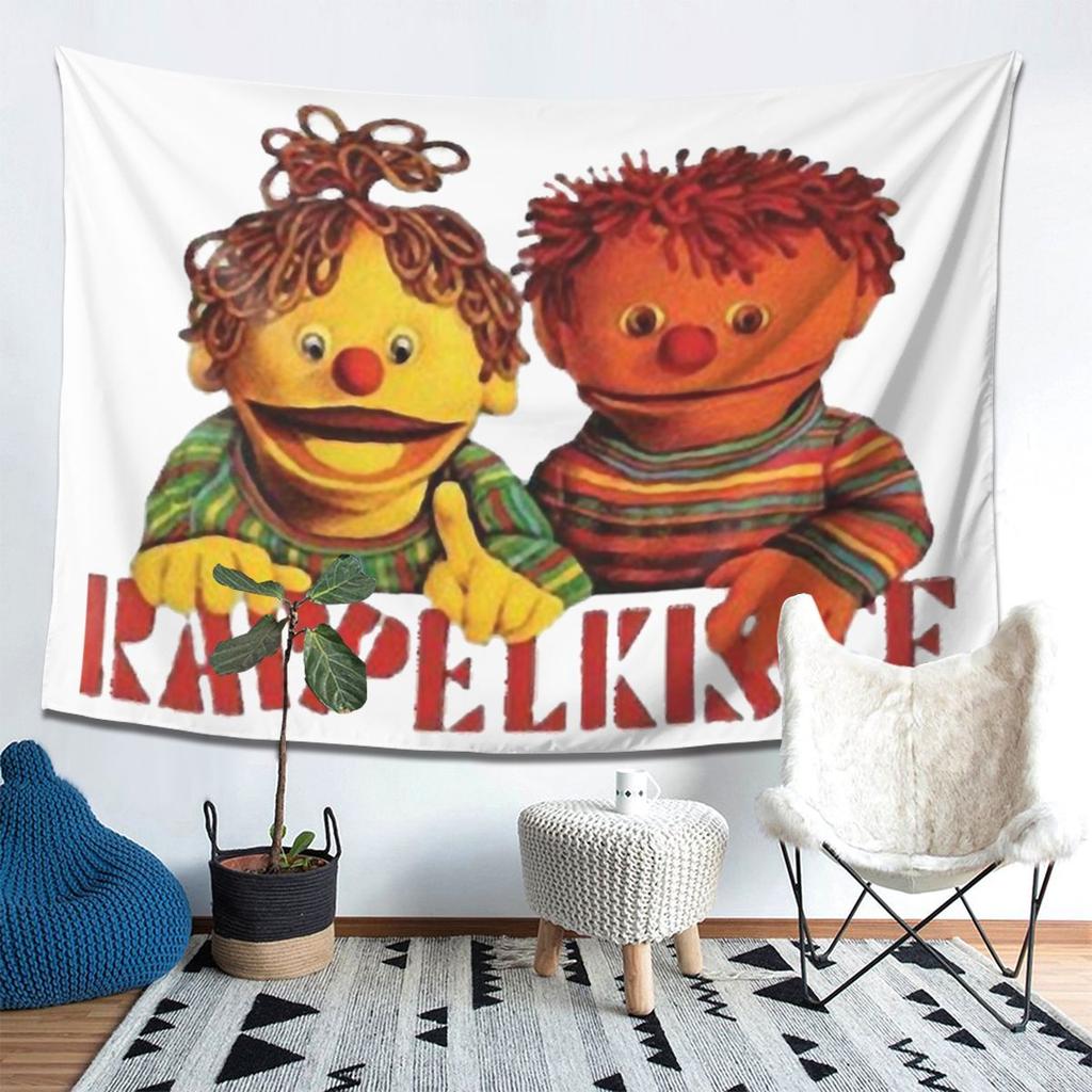 Ratz Und Rube Rappelkiste Tapestry Wall Hanging Aesthetic Home Decoration Tapestries for Dorm Room