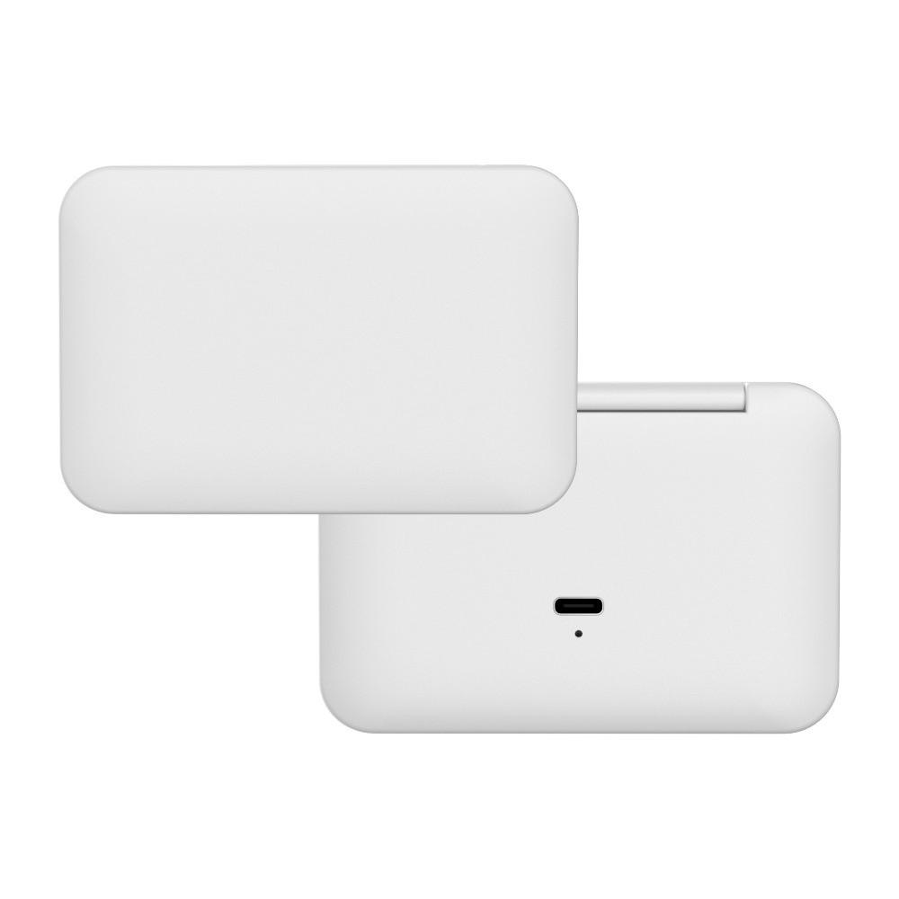 Magnifying Aesthetic Vanity Mirrors Portable LED Light Desktop Mirror  Lady Gift