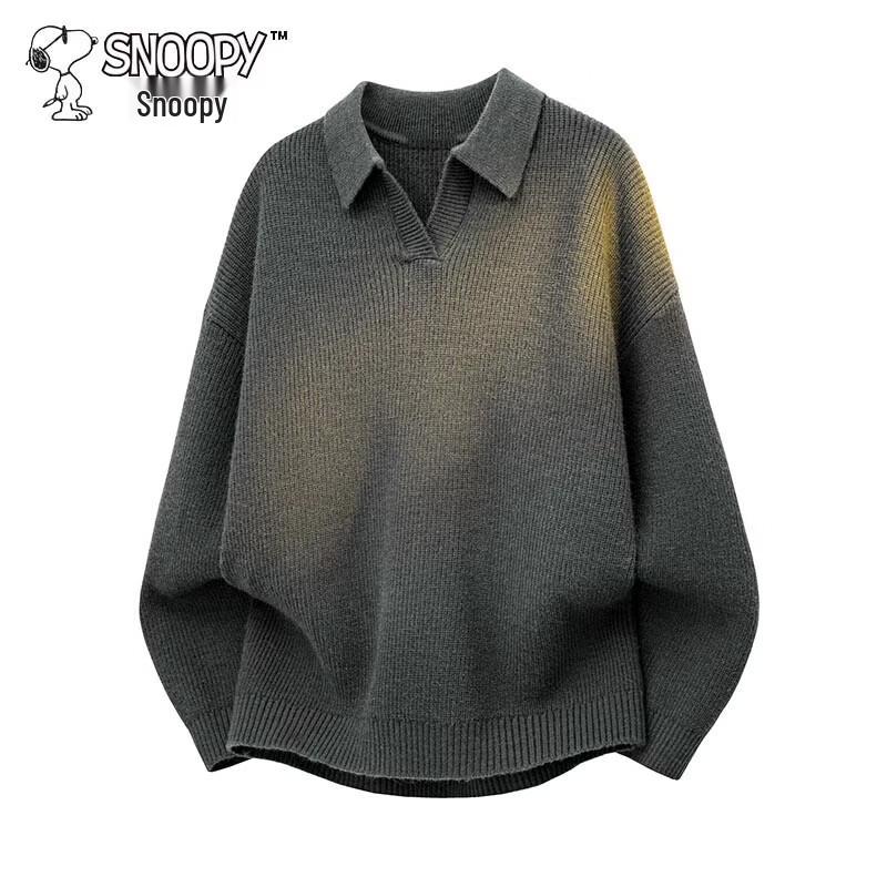 SNOOPY Men's V-Neck Casual Sweater