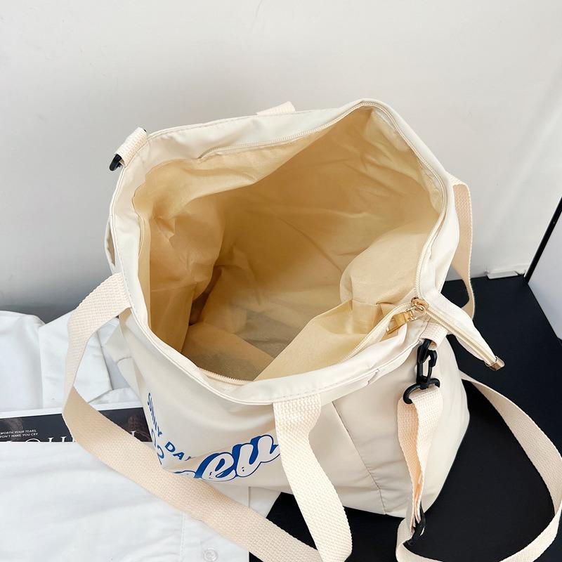 Niche Simple Canvas Storage Bag New Women's Bag Fashion Simple Shoulder Bag Crossbody Bag