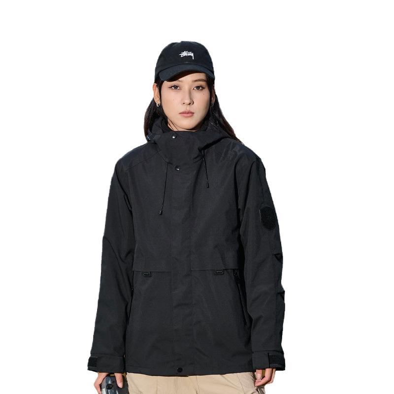 

Унисекс Ветровка из графена для улицы: Разборная конструкция «три в одном», состоящая из двух частей Universal Size