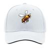 Cartoon Bee Vinyl Sticker For Laptop Car Hip Hop Hat Fashion Outdoor Sports Sandwich Baseball Cap