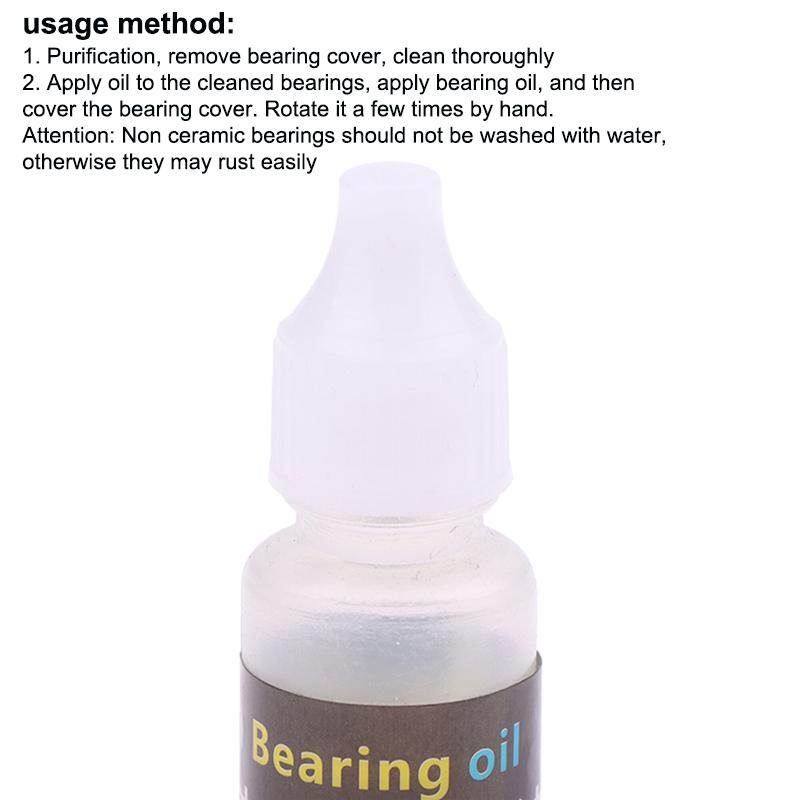 1 Bottle 10Ml Skateboard Bearings Repair Oil Low Viscosity Lubricant Bearing Lubricating Oil For Roller Skate Drift Board