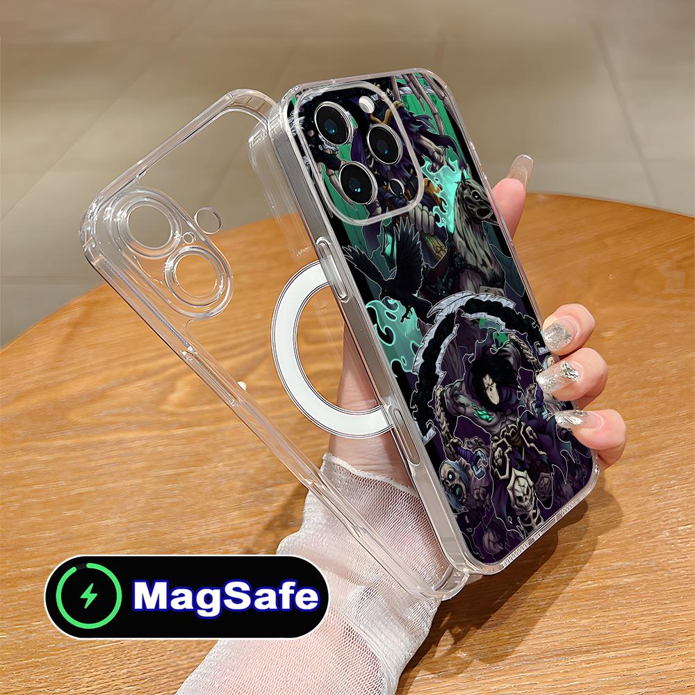 Game Darksiders Mobile Phone Case for iPhone 17 16 15 14 13 12 11 Air Pro Max Plus Mini Magsafe Clear Colorful Cover Pretty