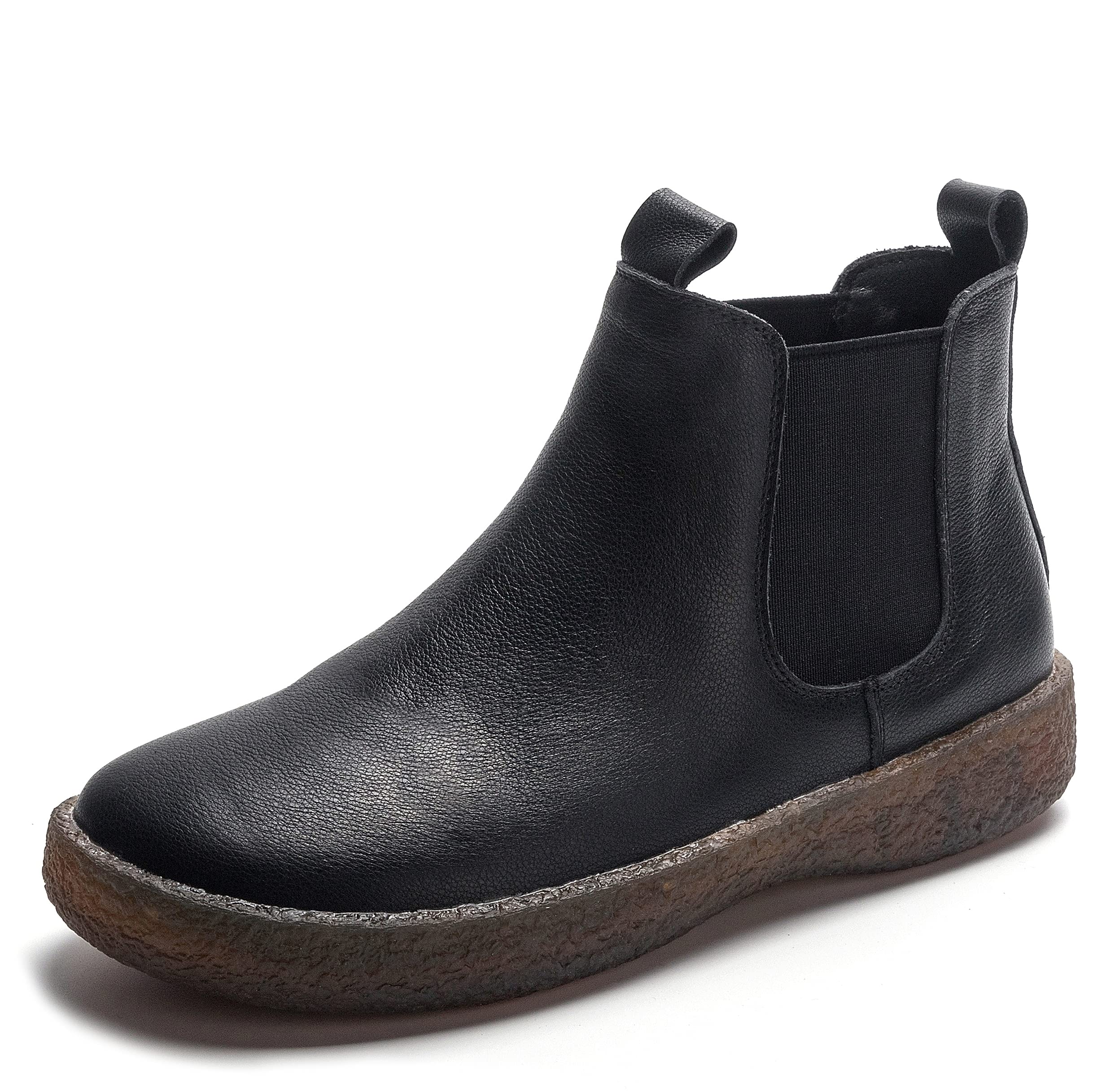 

Chelsea Casual Side Gore Ankle Outdoor Genuine Thick For Easy to Black cm [LEDE] Ботинки, женские, Ботинки, Ботинки, Ботинки, Обувь, Кожа, Подошва, Хакама, чёрный