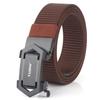 2020 Toothless Hollow Automatic Buckle Belt Outdoor Casual Nylon Youth Men's Pants