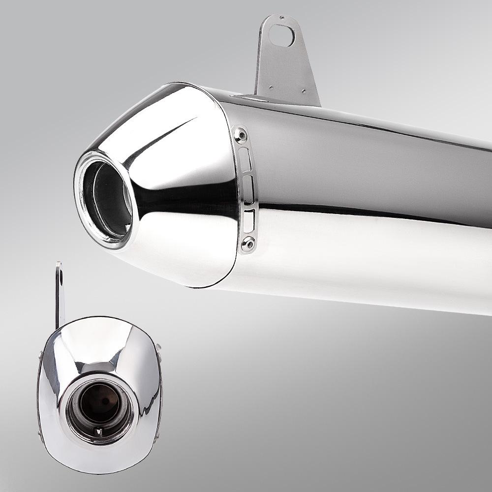 Compatible Front Section and Tail Section Exhaust Pipe Muffler for YZ250, WR250F, XXF250, XEF250 Motorcycles