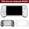TPU Handheld Game Console Case Transparent Host Shell New Protective Cover for Anbernic RG557