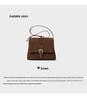 Women's Genuine Leather Crossbody and Shoulder Bag - 2026 Spring/Autumn Collection, Exquisite Suede with High-End Texture