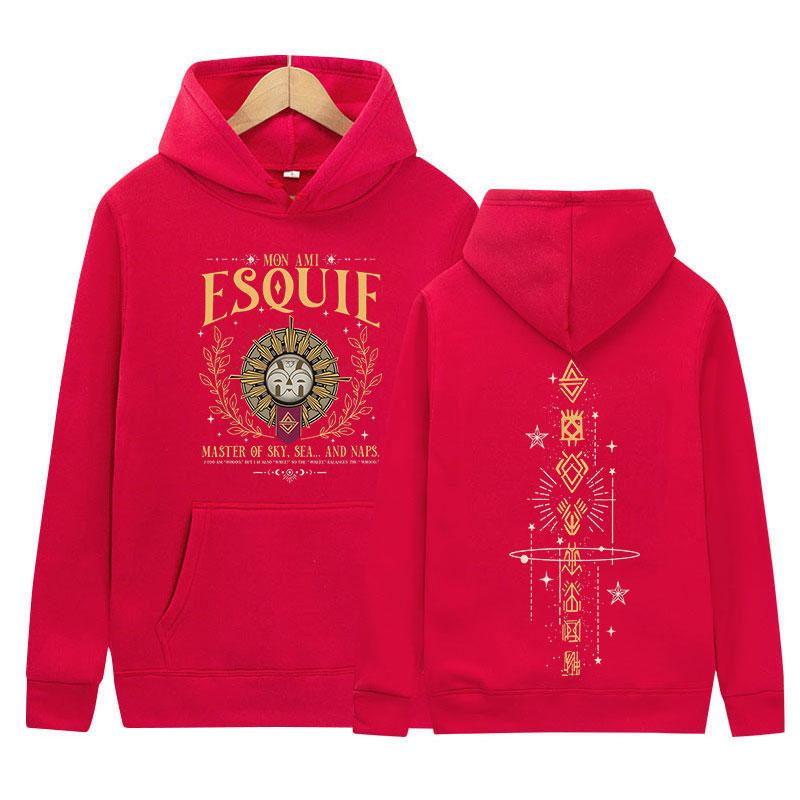 Retro Clair Obscur Expédition 33 Graphic Hoody Men Women Clothing Fashion Oversized Sweatshirt Hip Hop Gothic Long Sleeve Hoodie