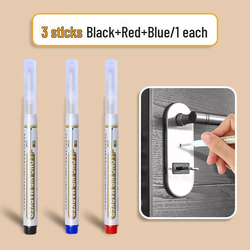 

Масляный маркер с длинным наконечником для деревообработки и плитки