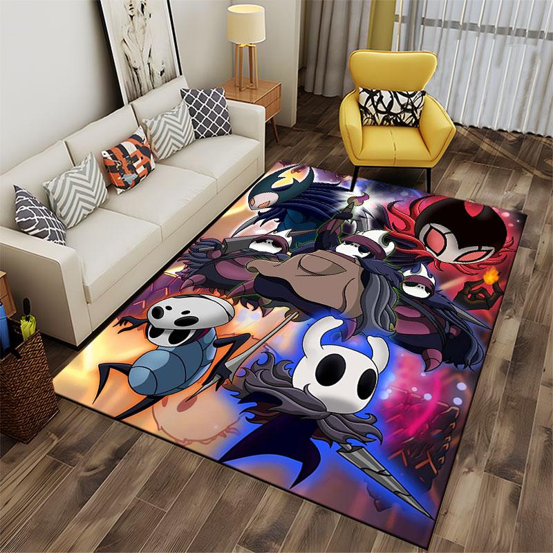 Hollow Knight Themed Carpet Suitable As a Non-slip Mat for the Living Room or Bedroom Sofa