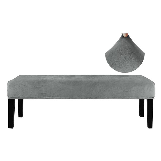 Stretch-Essbankbezug, solider Sitzschutz, rechteckig, für Wohnzimmer, für Klavierhocker 112-150cm