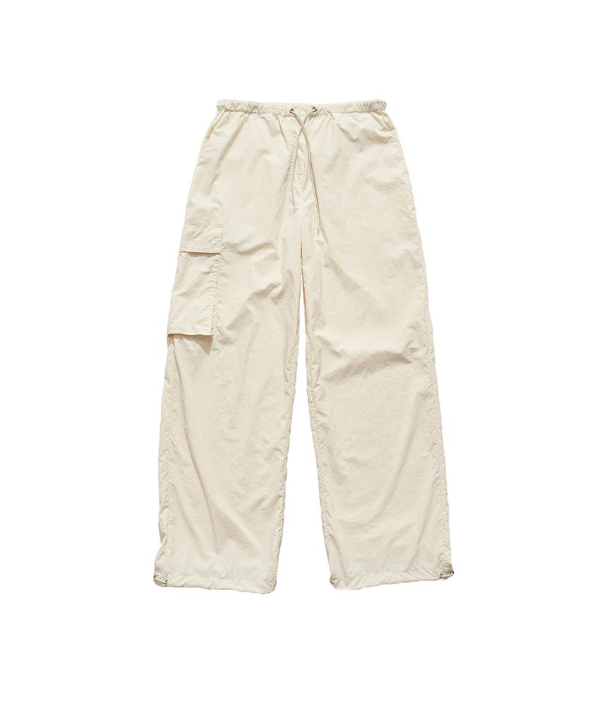 Pocheupocheu 24Ss Parachute Pants - Ivory