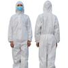 2 Stück Hazmat-Anzug Verdicktes SMS Anti-Virus Schutzkleidung Sicherheits-Overall Isolation Einweg
