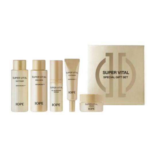 IOPE Super Vital Signature Skincare 3-Piece + 5 Sample Set