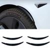Car Invisible Mud Flaps for Tesla Model 3 Y Front Rear Wheels Mudguards ABS Splash Guards Fender Anti-scratch
