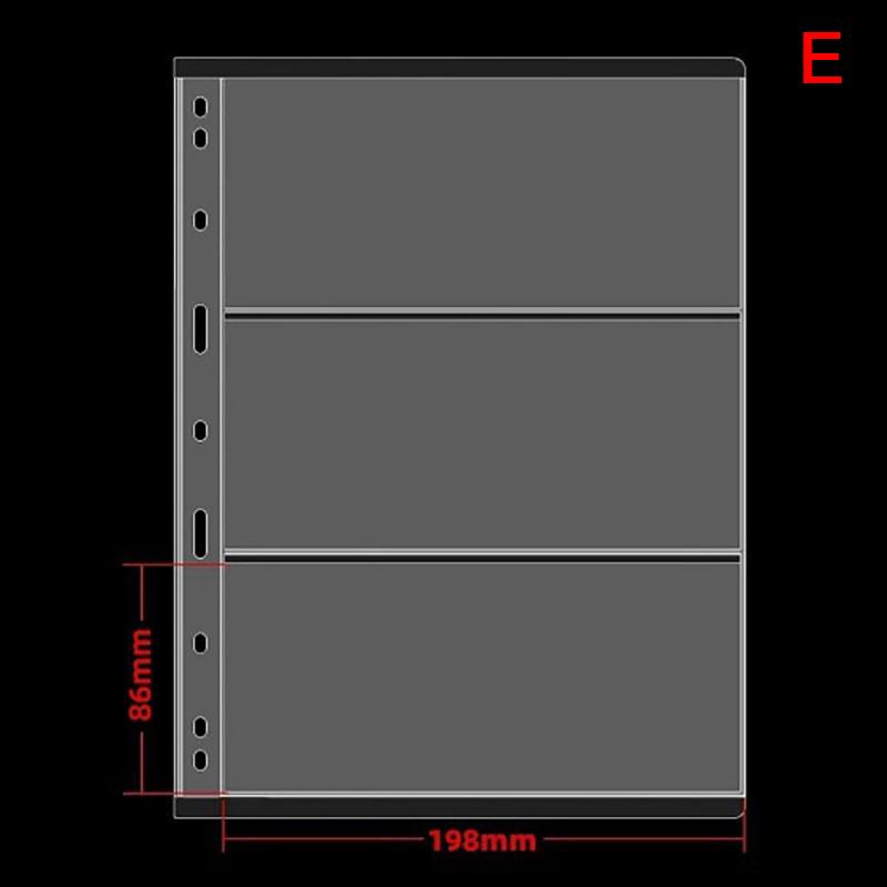 Przenośny zestaw do zbierania monet, wiele kieszeni, przezroczysty, luźny album filatelistyczny z zamkiem błyskawicznym