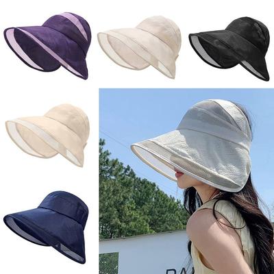 UV Protection Bucket Hat Foldable Beach Cap NEW Fishermen Cap  Girl