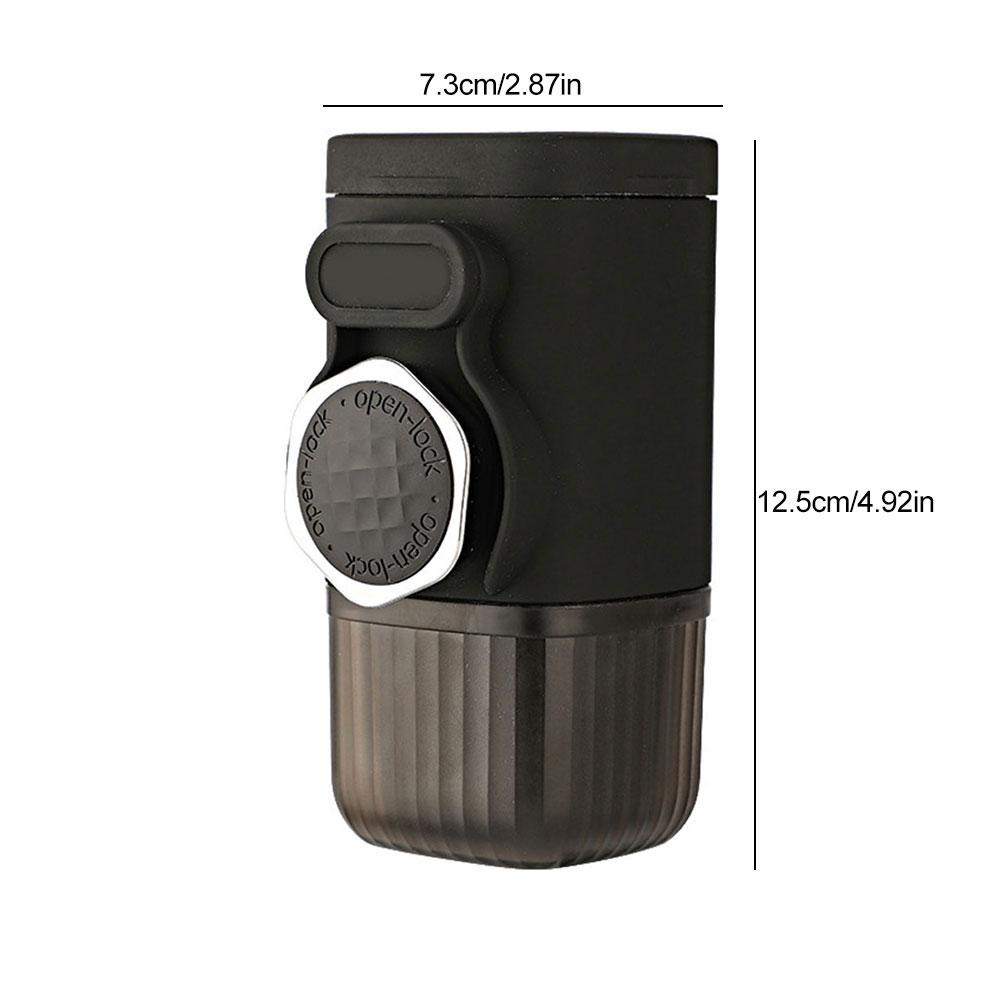 Mini Manual Espresso Machine Small Travel Coffee Machine Hand Pressure Coffee Machine for Travel Camping CHINA