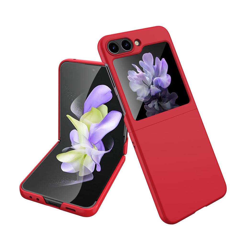 Slim Fashion PC Case for Samsung Galaxy Z Flip 5 5G Flip4 Flip5 Flip 3 2 4 Flip3 Flip2 Zflip5 Matte Feeling Protective Covers