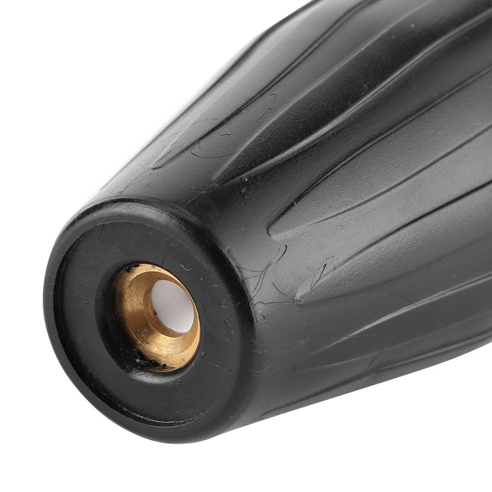High Pressure Washer Nozzle 3600PSI 1Celsius4in Rotating Spray Tip Quick Connect Cleaning Tool