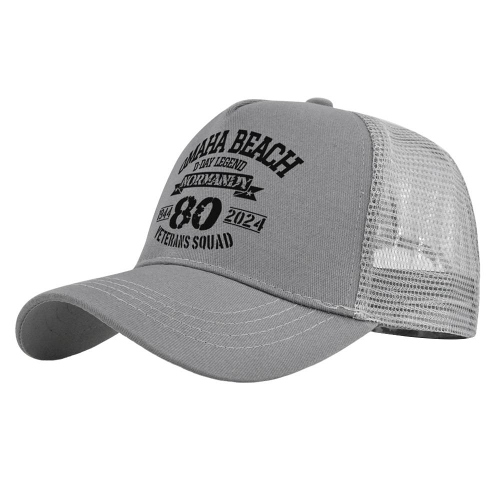 Mesh Breathable Baseball Cap Letter Snapback Hat Fashion Dad Hat for Men Women