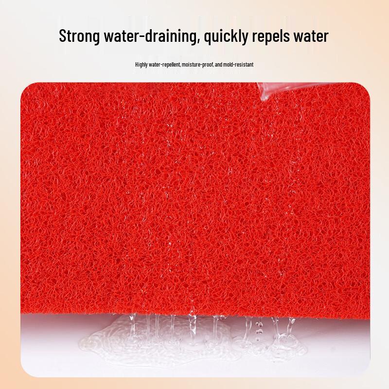 Heavy-Duty PVC Loop Pile Anti-Slip Floor Mat