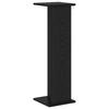 Plant Stand 2 Pcs Black Oak 25 X 25.5 X 80.5 Cm