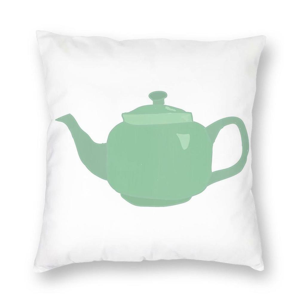 Teapot The Finer Things Club Square Pillowcase Polyester Linen Velvet Printed Zip Decor Throw Pillow Case Sofa Cushion Case