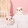 Cartoon Anime Style Plush Sheep Pendant Mini Size Sheep Backpack Charm  For Bag Accessory
