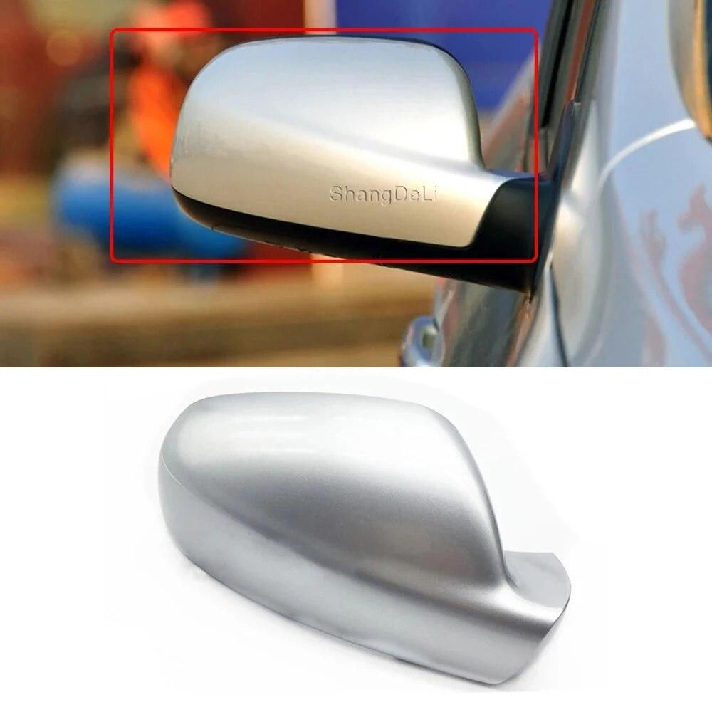 

Чехлы для крыльев автомобиля, крышка зеркала заднего вида, крышка зеркала заднего вида для Peugeot 307 2004-2012, левая сторона, серебристый цвет Silver right