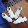 Perennial Little White Shoes Female Versatile Student Love Flat Casual Board Shoes Harajuku Leather Surface Women's Shoes Ins Tide