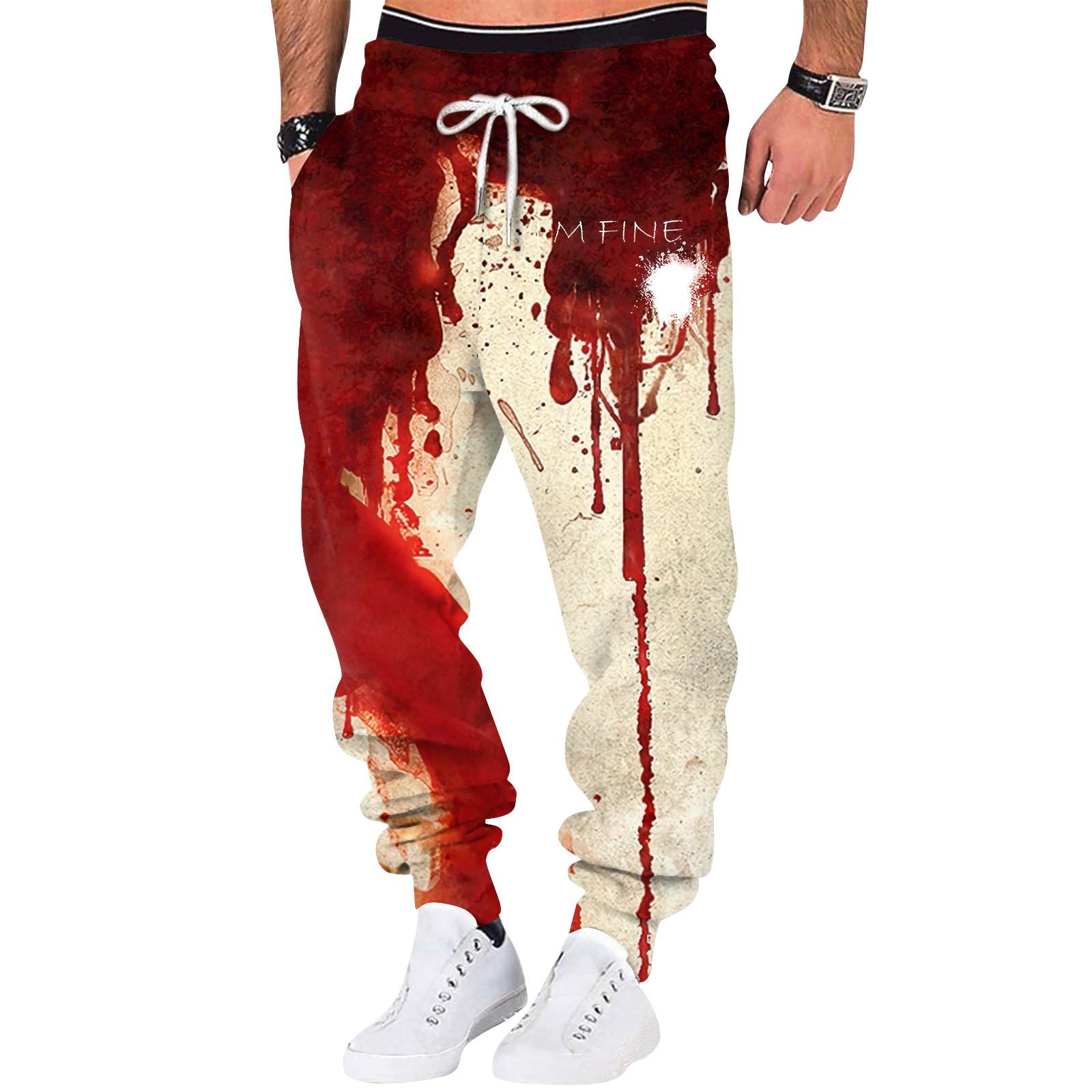 

Весенние и осенние спортивные брюки для фитнеса, мужские свободные повседневные спортивные штаны из хлопка винный