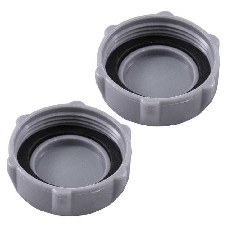 Pack of 2 Pool Drain Caps Pool Repair Parts Durable Plastic Drain Valves Caps Suitable for P6H1158ASS16 Pool Models
