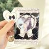First Snow Series PVC Photocard Holder Kawaii Snowman Card Holder Kpop Photocard Sleeves Anime Character Picture Frames 2025